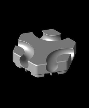 Hextraction - 3 Curves Tile