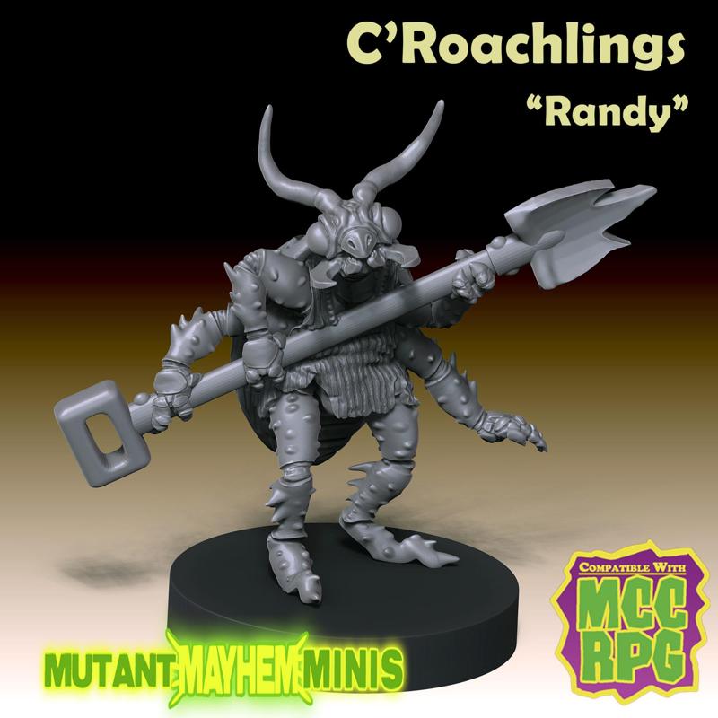 Croachlings  Randy  Cockroach barbarian