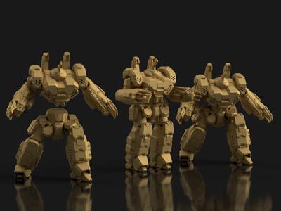 Crusader CRD-3R Crael for Battletech