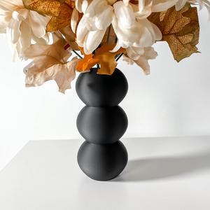 The Orbos Vase, Modern and Unique Home Decor for Dried and Preserved Flower Arrangement  | STL File