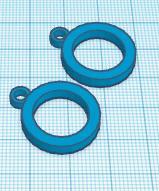 Modern earrings V2