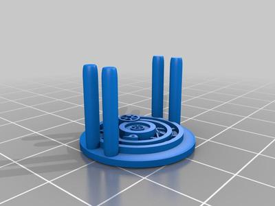 Time trek board game player pices