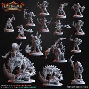 COMPLETE Army Barbarian Bundle KICKSTARTER - Presupported