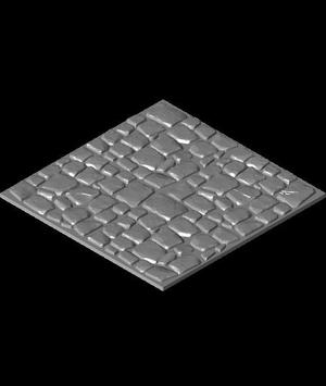 Stone floor tile