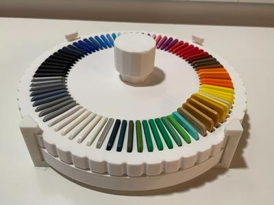 Swatch Display Carousel Bracket
