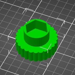 Pinball button wrench