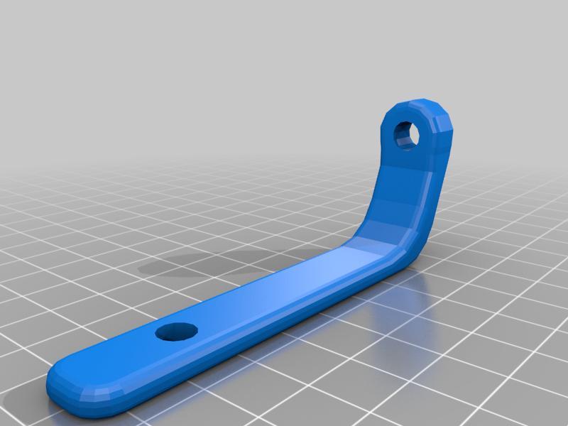 Yamaha Raptor Rückstrahler, Bracket for a reflector