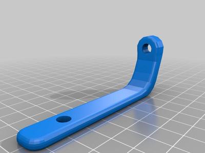 Yamaha Raptor Rückstrahler, Bracket for a reflector