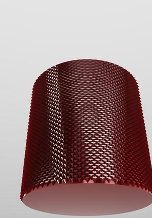 scaled vase