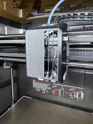 Qidi plus 4 toolhead air outlet front