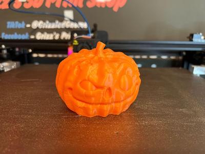 Rotten Pumpkin - Print in place