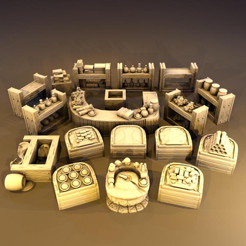 Alchemists Furnishings