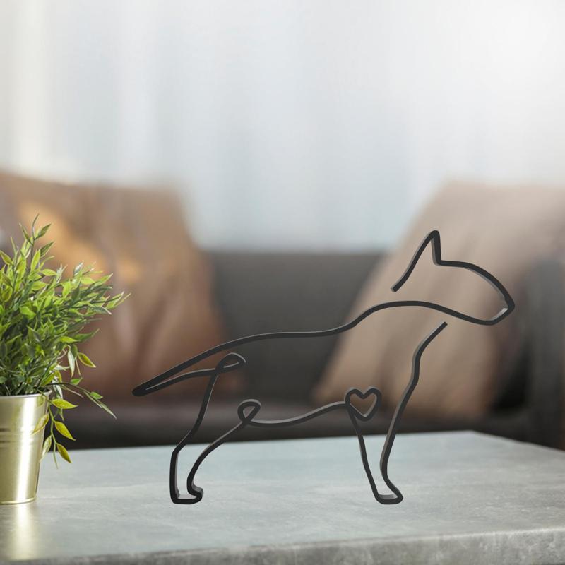 Dog Line Art, Modern, Minimalist