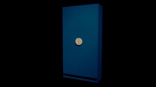 Cabinet handle semicircle 150mm