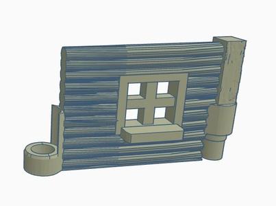 DungeonSticks: wooden wall