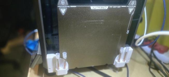 Side-Mounted Build Plate and Nozzle Holder for Creality K1/K1C