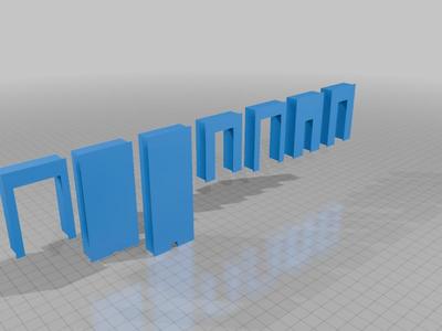 End caps for metadiffuser parts printed in vase mode