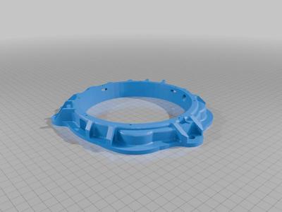 Front - Nissan Stagea Aftermarket 6.5 Speaker Bracket