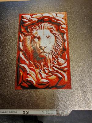 Löwe / Lion - HueForge