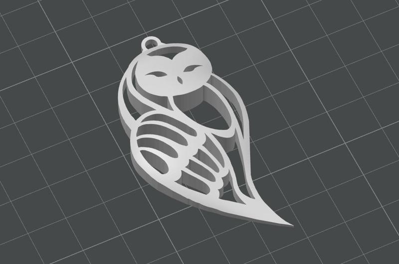 Owl Keychain
