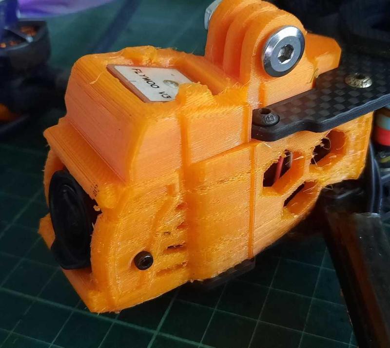 speedybee mario5 XH camera mount for o3 and o4