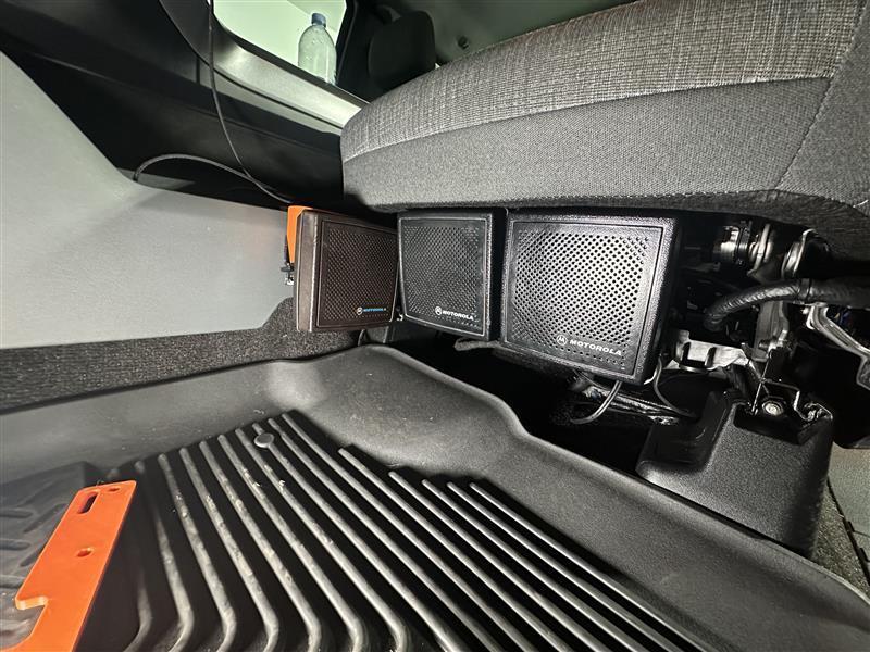 14 Gen F-150 Under Seat Motorola Speaker Mount