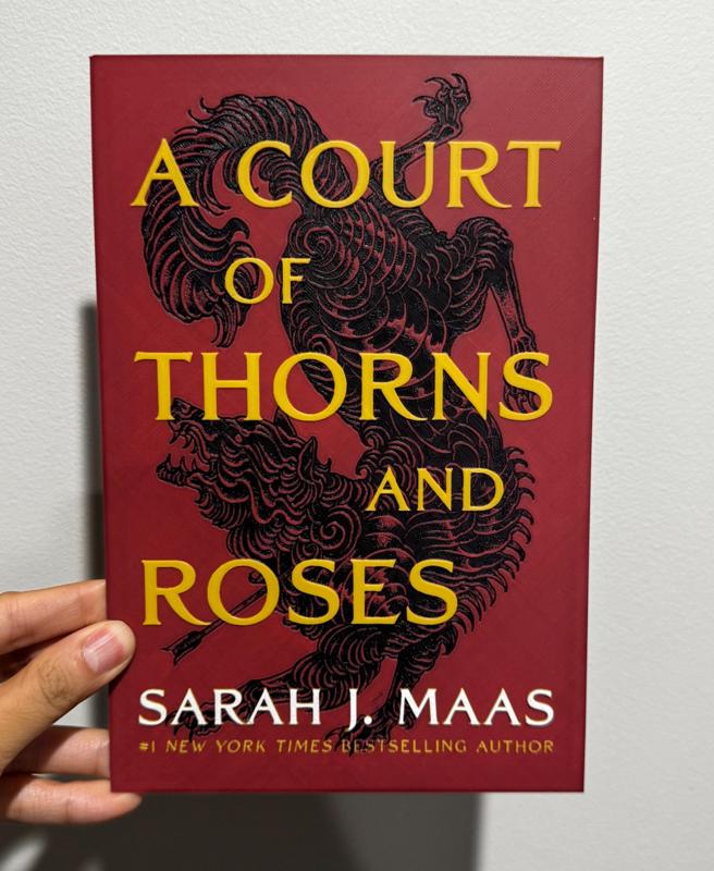 ACOTAR Series Book Cover HueForge Prints