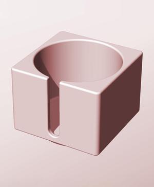 CS68-55-S Stacking slotted component box bin for makers