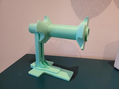 3D Printer Filament Spool Holder - Fully Printable Design