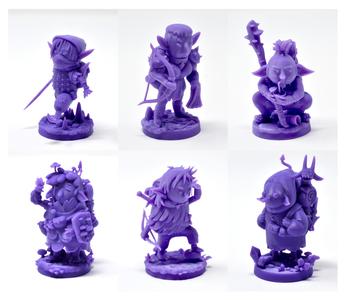 The Grotty Jackknives - Goblin D&D Adventuring Party
