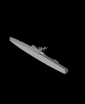 1/350 Scale USS Garcia Class Frigate.stl