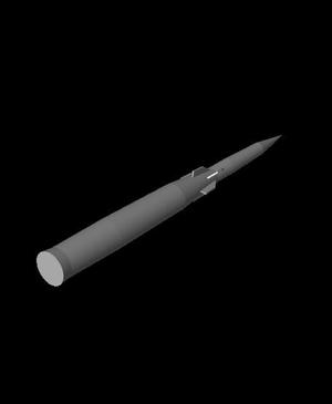 1/32 Scale Israeli Arrow 2 Missile.stl