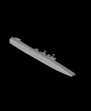 1250 Scale USS Saint Louis CL-49.stl