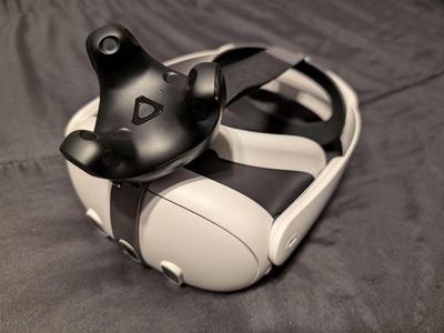 Vive Tracker mount for Meta Quest 3