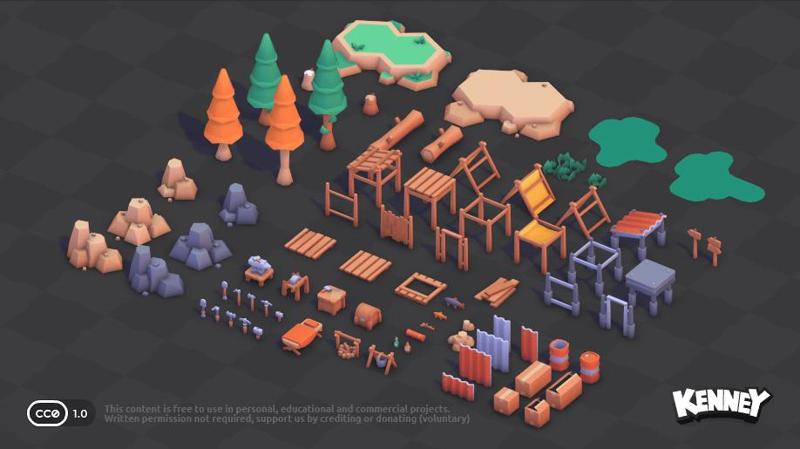 Kenney Nature Survival Kit