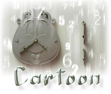 Cartoon clock