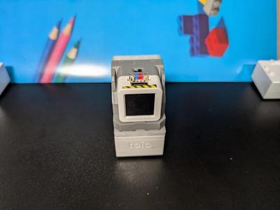 Stack-chan Ez w/ toio for M5Stack AtomS3 and Atom mate for toio