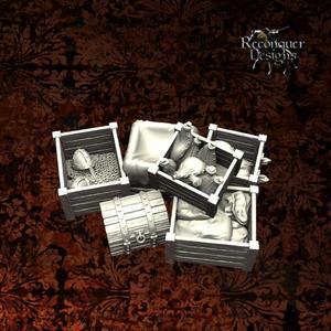 Camp Supplies - Crate Stack