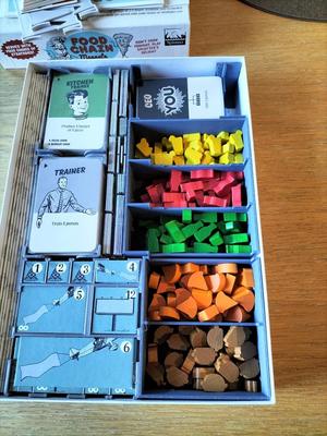 Food Chain Magnate Insert for Accordion & Dividers