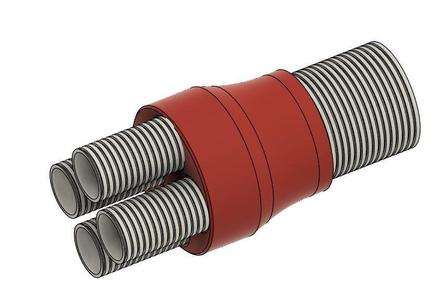 Electrical pipe splitter 