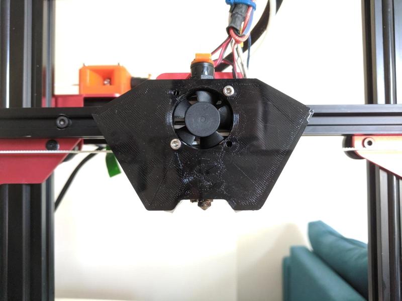 Custom head cover + duct for Tevo Flash / Tarantula / Odysseus