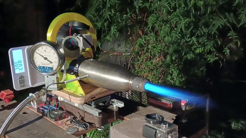 Electric Jet Engine Compressor