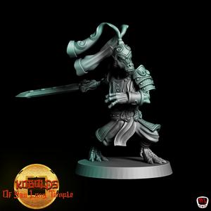 Asian Kobold General (pre-presupported)