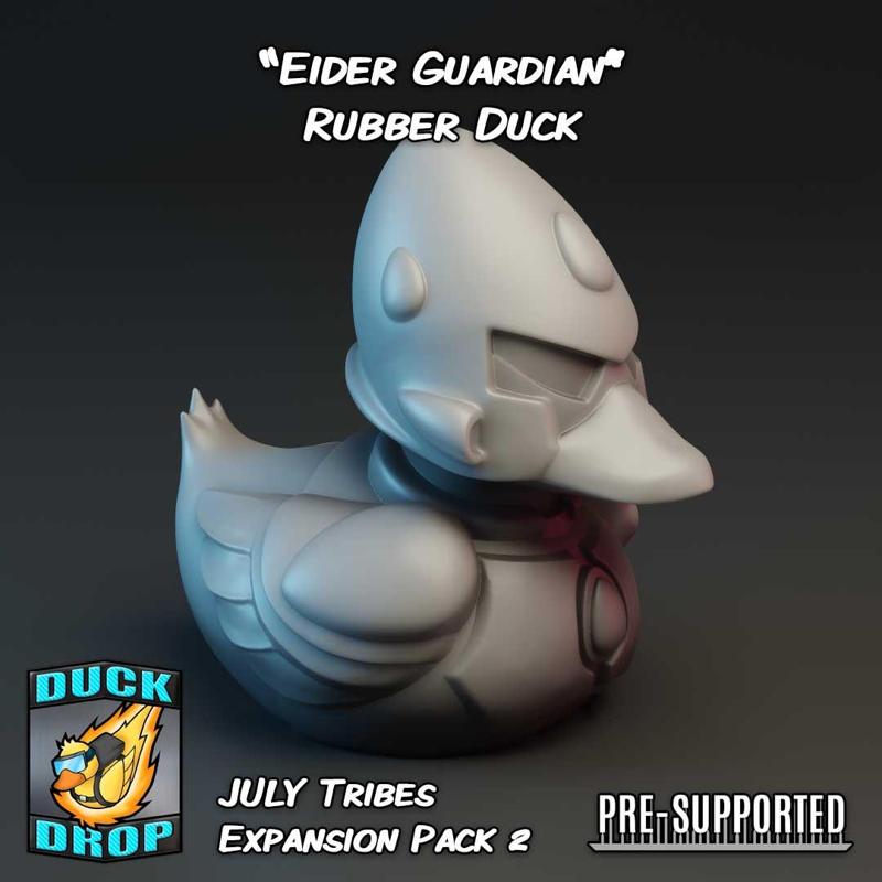 Astral Eider Guardian Rubber Duck - Space Elf Proxy