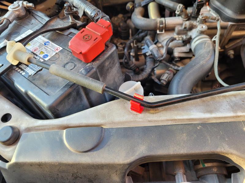 2001-2005 Honda Civic hood latch clip