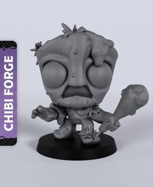 Earth Elemental Chibi B - With Free Dragon  - 5e DnD Inspired for RPG and Wargamers