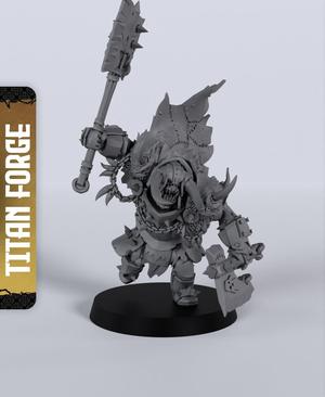 Orc Warchief - With Free Dragon  -- 5e DnD Inspired for RPG and Wargamers
