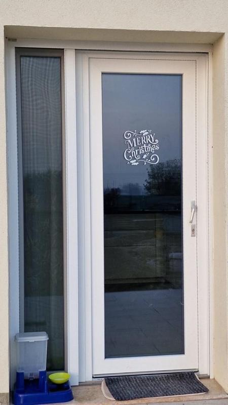 Merry Christmas stencil