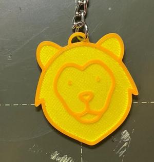 Lion Keychain