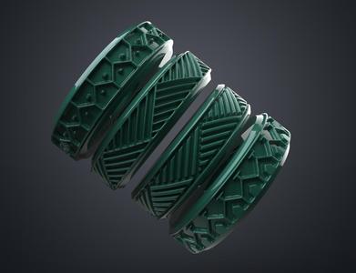 Stamp Wheels - Maori Vol.03 (9-12)